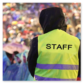 Kurtki przeciwdeszczowe dla sztabu — nadruk sponsorów