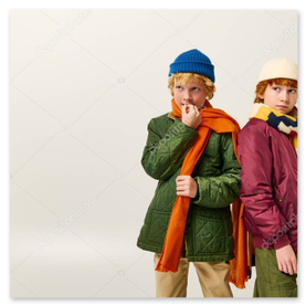 Czapki zimowe z logo szkoły