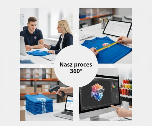 Zespół Baja Sport przy pracy nad zamówieniem B2B